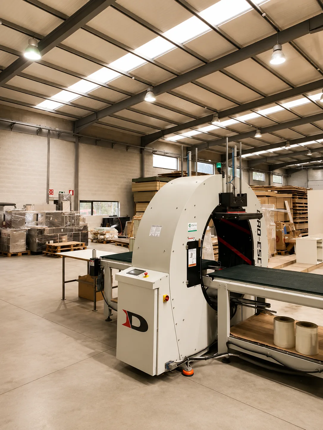 Machine à commande numérique en atelier